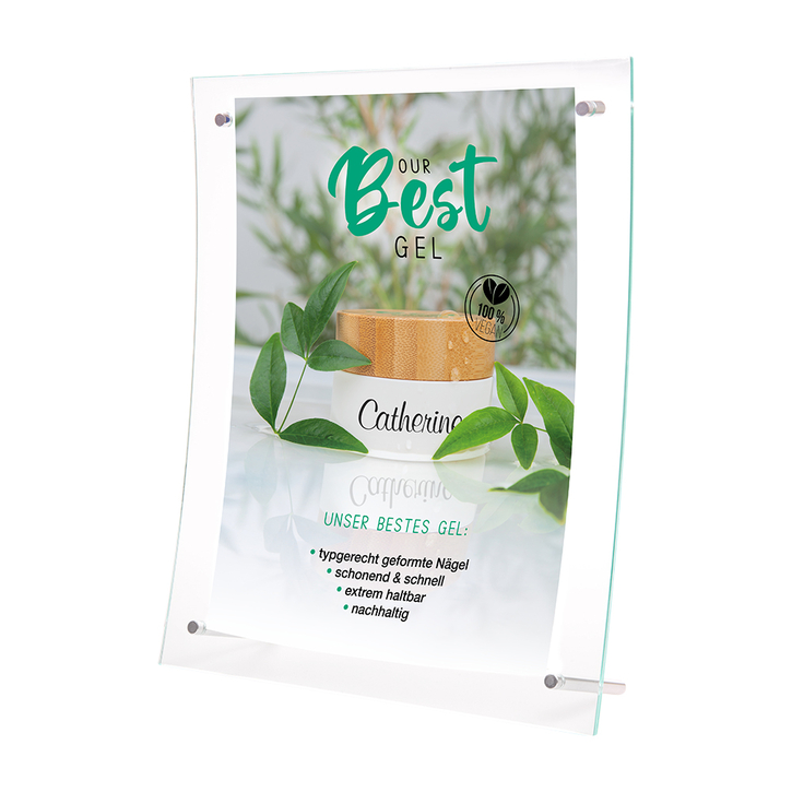 Display Picture Our Best Gel A4 / Display Picture Our Best Gel DIN A4 / 1 Stk / Рекламный постер / Our Best Gel