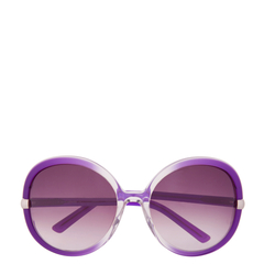 Солнцезащитные очки лиловые прозрачные / Sonnenbrille lila transparent / 1 Stk / Очки / Лиловые